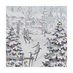 view large image and full details for Christmas Skaters MOD005AB