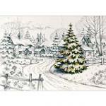 view large image and full details for Village Christmas MOD040AB